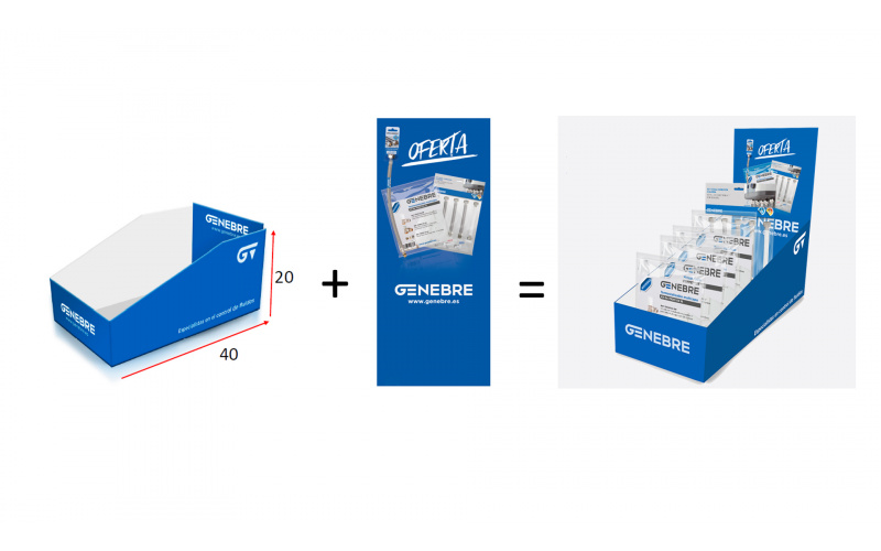 Caja expositora para el Punto de Venta